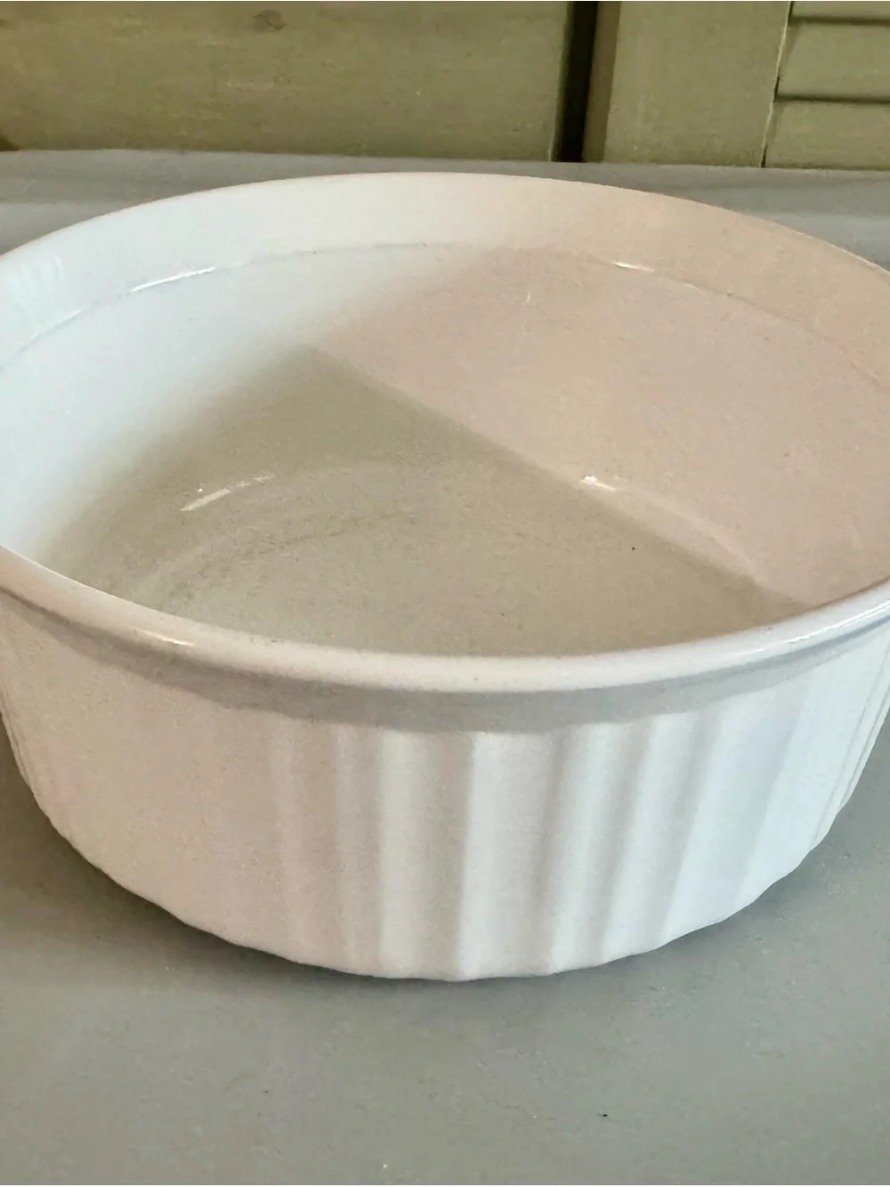 Vintage Corningware French White Baking Dish